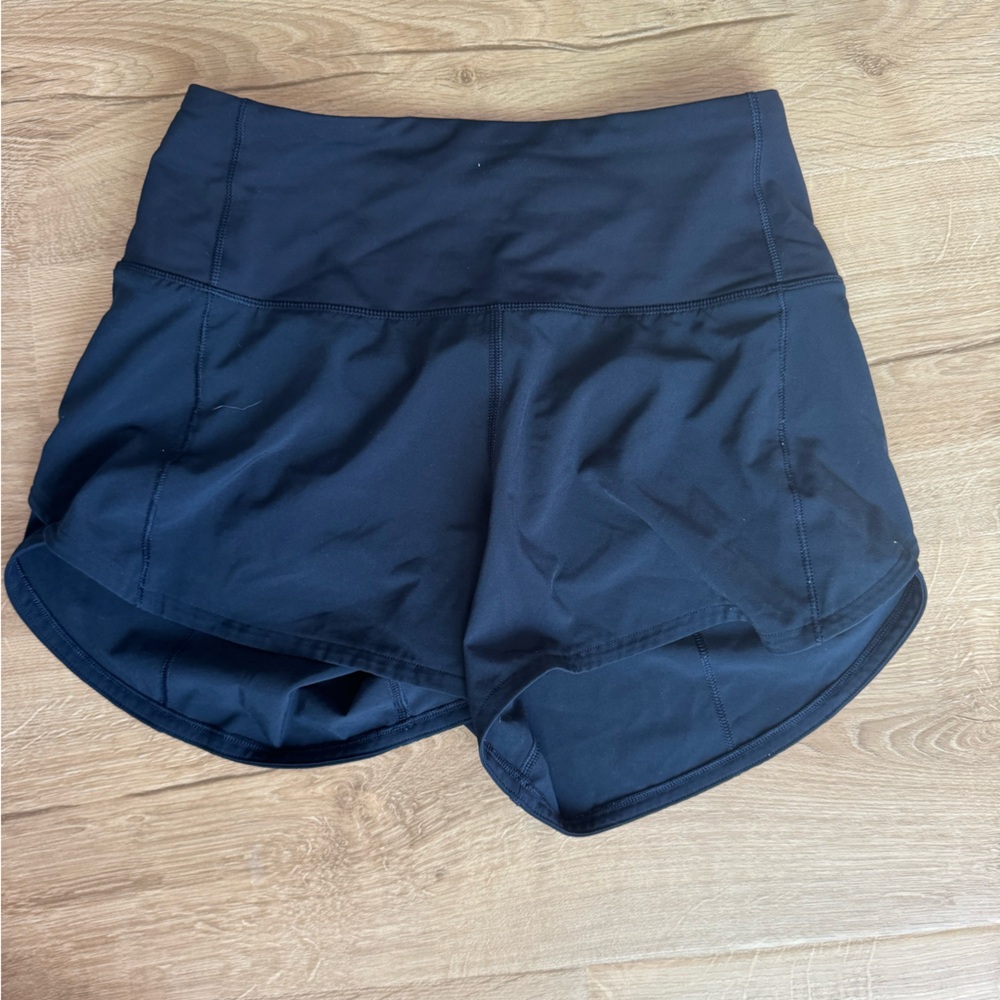 Lululemon High Rise Speed Up Shorts 4”